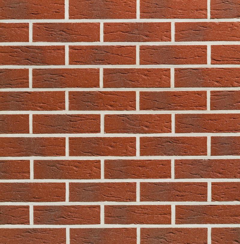 Klinker 6335 rot-bunt-geflammt